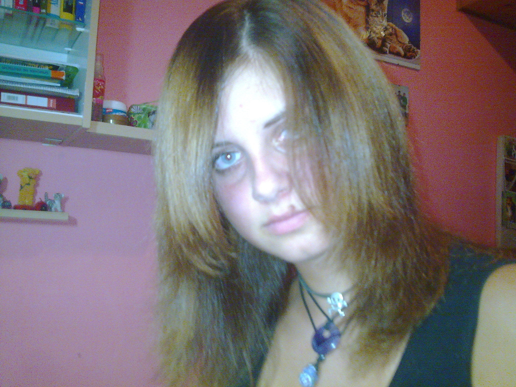 vyžehlený vlásky